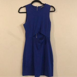 Express dress size 6 with cut out